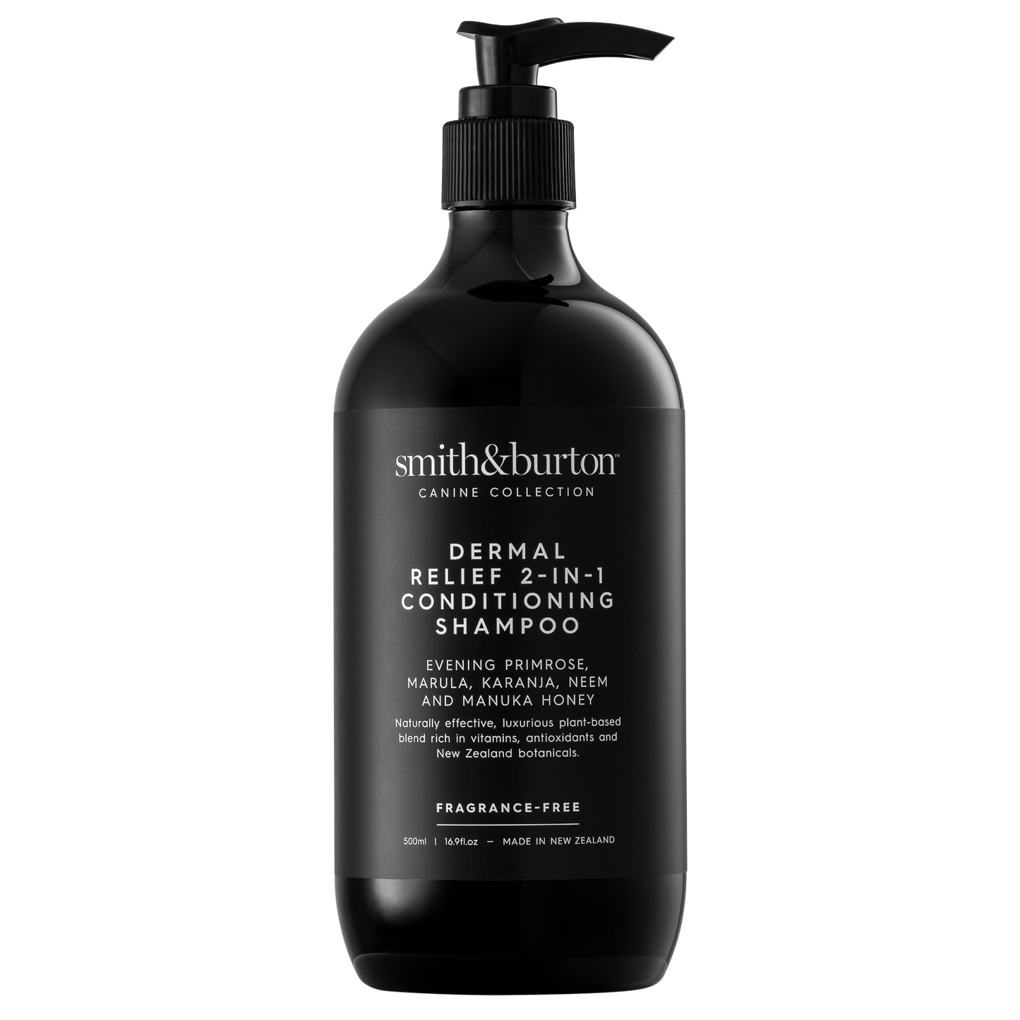 Dermal Relief Shampoo und Conditioner 2 in 1 für allergische Hunde und Katzen mit empfindlicher Haut (500ml)