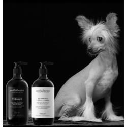 smith&burton champu BIO calmante con balsamo de menta, manzanilla, avena, romero y miel de manuka